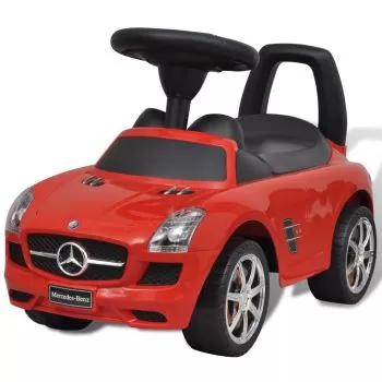 Masina pentru copii fara pedale Mercedes Benz Rosu, rosu