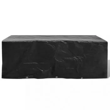 Husa mobilier gradina, negru, 229 x 113 x 73 cm