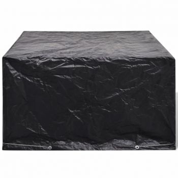 Husa mobilier gradina, negru, 172 x 113 x 73 cm
