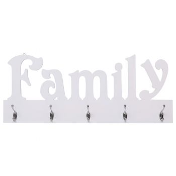 Cuier de perete FAMILY, 74 x 29.5 cm