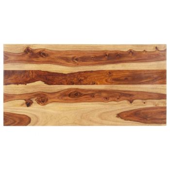 Blat de masă, 60x140 cm, lemn masiv sheesham, 15-16 mm