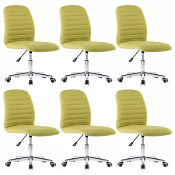 Set 6 bucati scaune de bucatarie, verde
