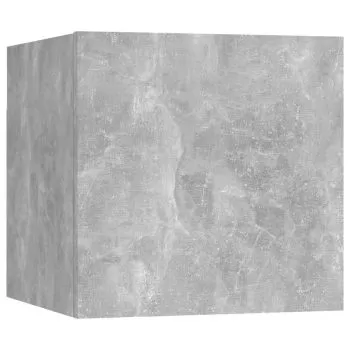 Noptiera, gri beton, 30 x 30 cm