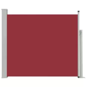 Copertina laterala retractabila de terasa, rosu, 100 x 300 cm