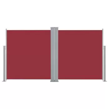 Copertina laterala retractabila, rosu, 160 x 600 cm