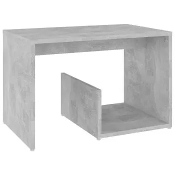 Masa laterala, gri beton, 36 x 38 cm