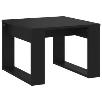 Masa laterala, negru, 50 x 35 cm