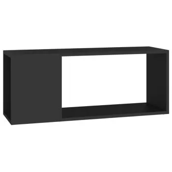 Comoda TV, negru, 80 x 24 x 32 cm