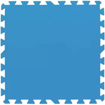 Set 8 bucati protectii podea piscina, albastru, 50 cm