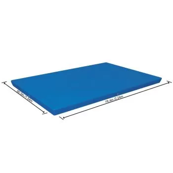 Prelata de piscina Flowclear, albastru, 221 x 150 cm