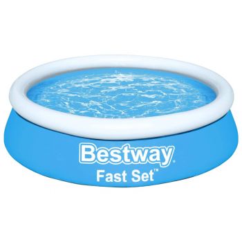Piscina gonflabilă Fast Set, albastru, 183x51 cm, rotundă