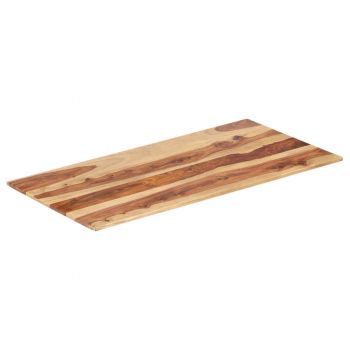 Blat de masă, 60 x 120 cm, lemn masiv de sheesham 15-16 mm