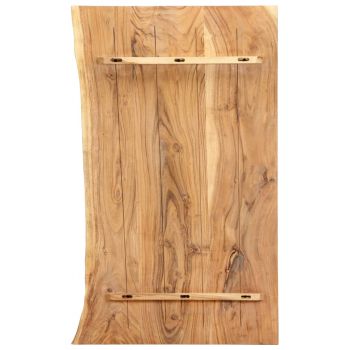 Blat lavoar de baie, 100 x 55 x 3,8 cm, lemn masiv de acacia