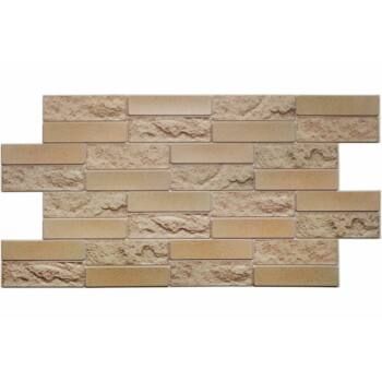 Panou decorativ PVC, brick, 98x48x0.3 cm