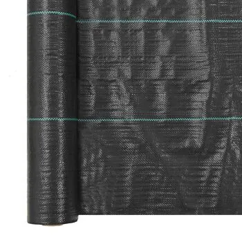  Membrană antiburuieni & antirădăcini, negru, 2 x 50 m, PP