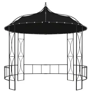  Pavilion, antracit, 300 x 290 cm, rotund