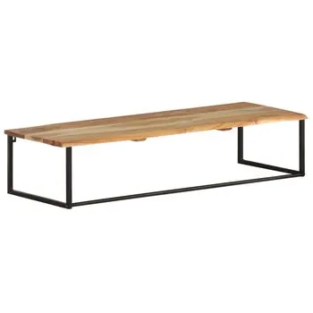  Cuier cu margine naturală, 100x35x22 cm, lemn masiv de acacia