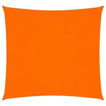  Parasolar, portocaliu, 3,6x3,6 m, țesătură oxford, pătrat