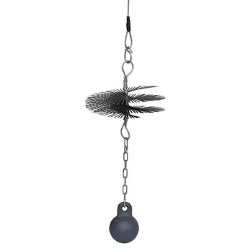 Perie Rotundă pentru Curățat Coșul de Fum Diametru 15 cm