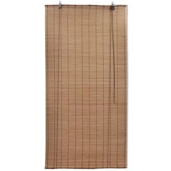 Jaluzele rulabile, 120 x 160 cm, bambus natural
