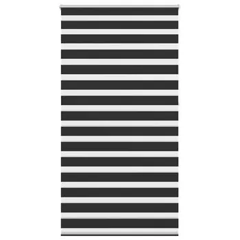 Jaluzea tip zebră, 120 x 230 cm, negru