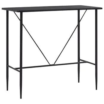  Set mobilier de bar, 5 piese, gri închis, material textil