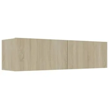  Comodă TV, stejar Sonoma, 120 x 30 x 30 cm, lemn prelucrat