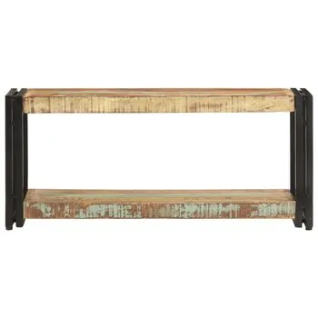  Comodă TV, 90x30x40 cm, lemn masiv reciclat