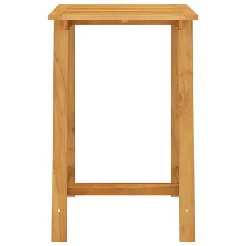  Masă bar de grădină, 70x70x104 cm, lemn masiv de acacia