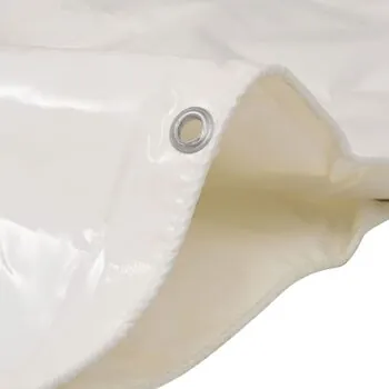  Prelată 650 g/m² 2 x 3 m Alb