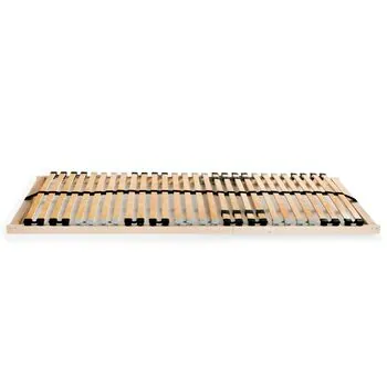  Bază pat cu șipci, 28 șipci, 7 zone, 90x200 cm