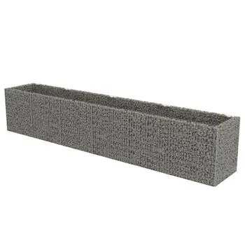  Strat înălțat gabion, 540 x 90 x 100 cm, oțel galvanizat