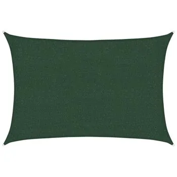  Parasolar, verde închis, 2x3 m, HDPE, 160 g/m²