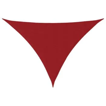  Parasolar, roșu, 3x3x4,24 m, țesătură oxford, triunghiular
