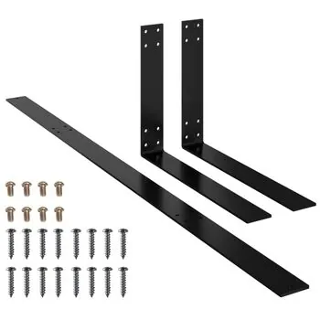  Spătar pentru canapea din paleți, negru, 110 cm, fier