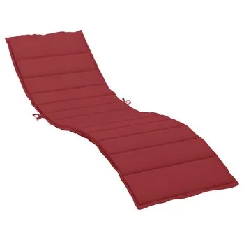  Pernă de șezlong, roșu vin, 200x50x3 cm, textil oxford