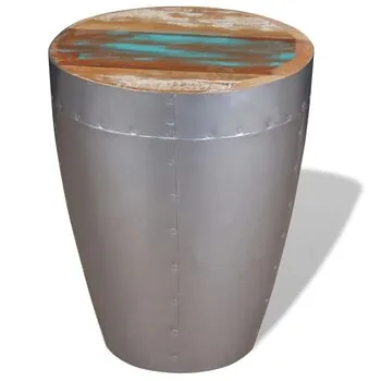 Scaun tip aviator, lemn masiv reciclat
