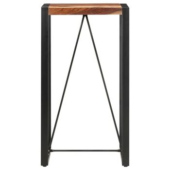  Masă de bar, 60 x 60 x 110 cm, lemn masiv de acacia