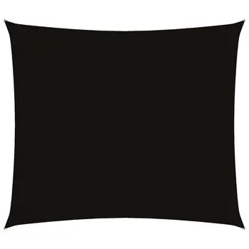  Parasolar, negru, 2,5x3 m, țesătură oxford, dreptunghiular