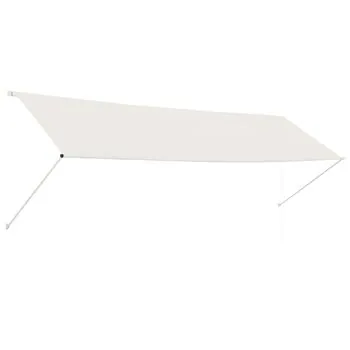  Copertină retractabilă, crem, 400 x 150 cm