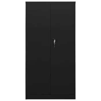  Fișet, negru, 90x40x180 cm, oțel