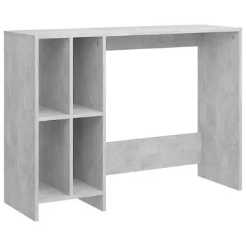  Birou Notebook, gri beton, 102,5x35x75 cm, PAL