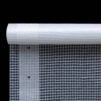  Prelată Leno 260 g/m², alb, 1,5 x 5 m