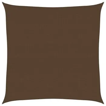  Pânză parasolar, maro, 4,5x4,5, m, HDPE, 160 g/m²