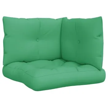  Perne de paleți, 3 buc, verde, material textil