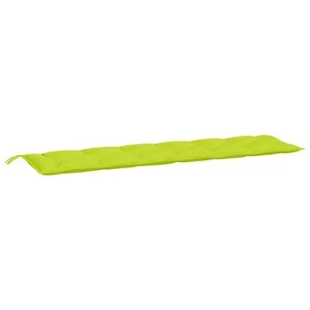  Pernă bancă de grădină verde aprins 200x50x7 cm material oxford