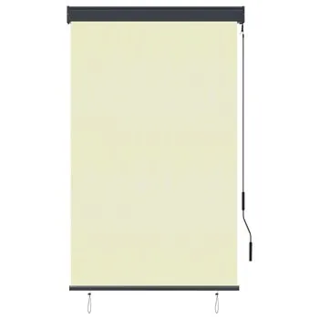  Jaluzea tip rulou de exterior, crem, 100 x 250 cm