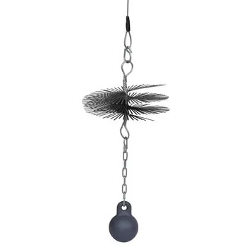 Perie Rotundă pentru Curățat Coșul de Fum Diametru 20 cm