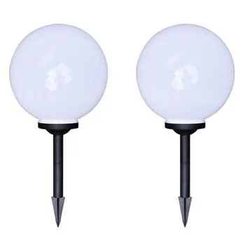  Lămpi de exterior pentru alee LED 4 buc. 30 cm, cu țăruș de sol