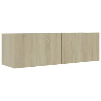 Comodă TV, stejar Sonoma, 100 x 30 x 30 cm, lemn prelucrat